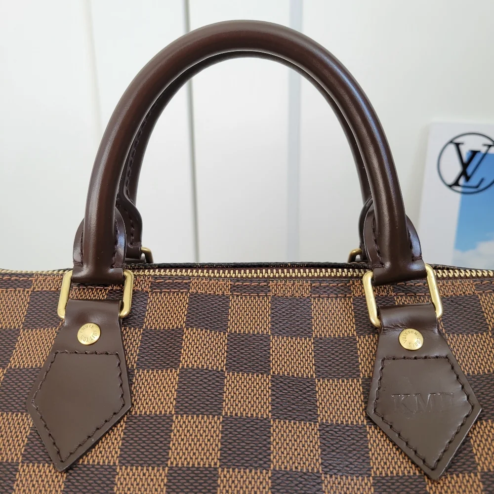 Louis Vuitton Speedy 35 Damier Ebene Handbag